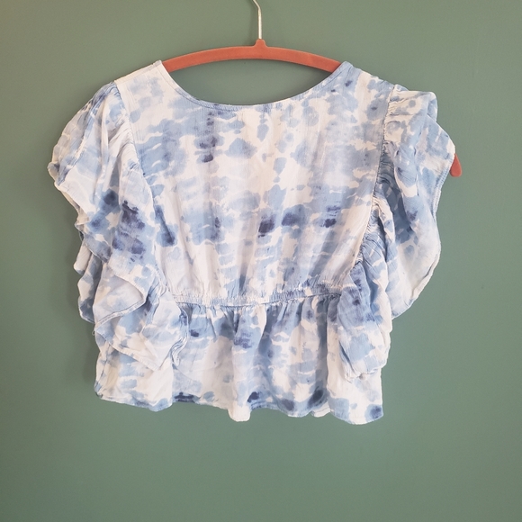 3/20$Justice cropped blouse - Picture 3 of 3